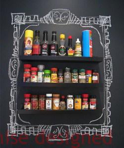 spice chalk wall