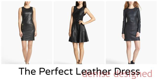 leather dresses