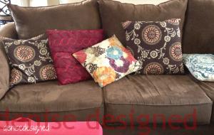 brown couch